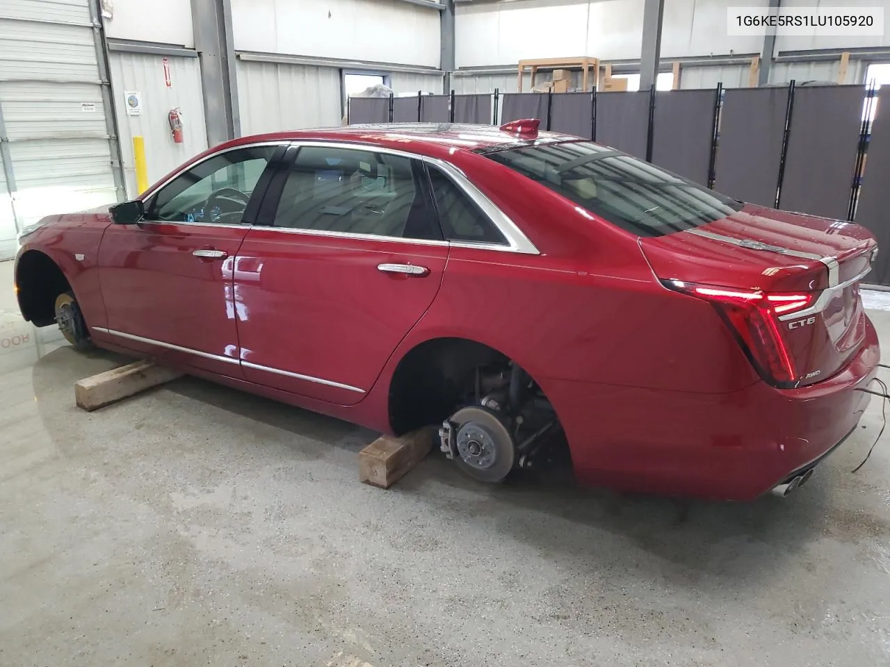 2020 Cadillac Ct6 Luxury Csav VIN: 1G6KE5RS1LU105920 Lot: 62070494