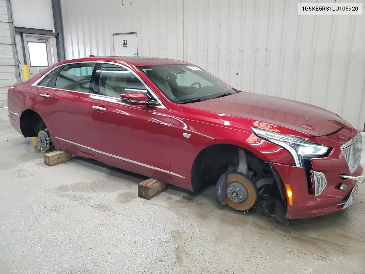 2020 Cadillac Ct6 Luxury Csav VIN: 1G6KE5RS1LU105920 Lot: 62070494