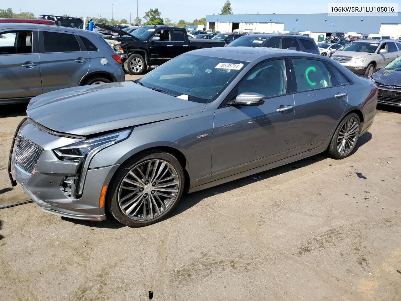 1G6KW5RJ1LU105016 2020 Cadillac Ct6-V