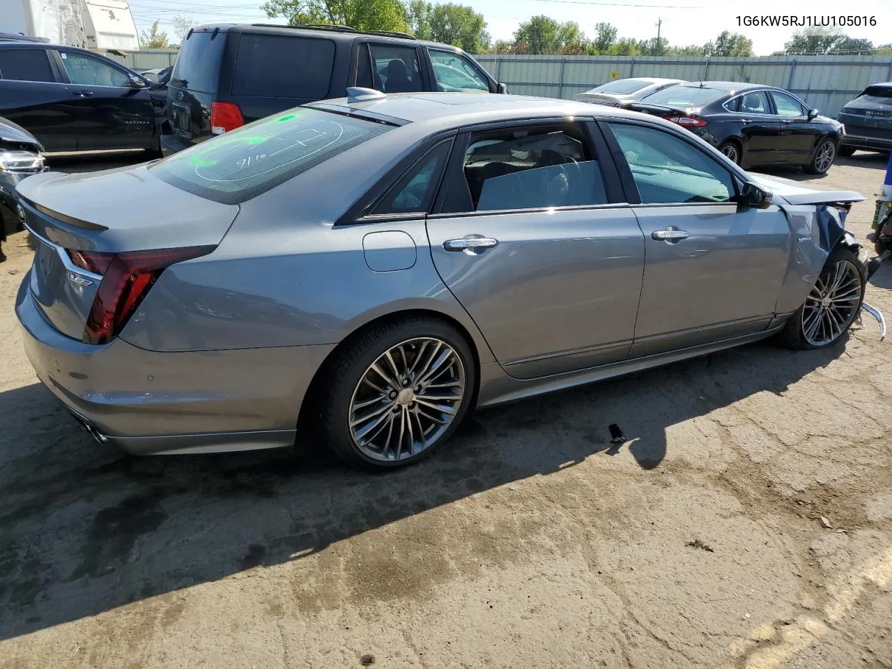 2020 Cadillac Ct6-V VIN: 1G6KW5RJ1LU105016 Lot: 70835714