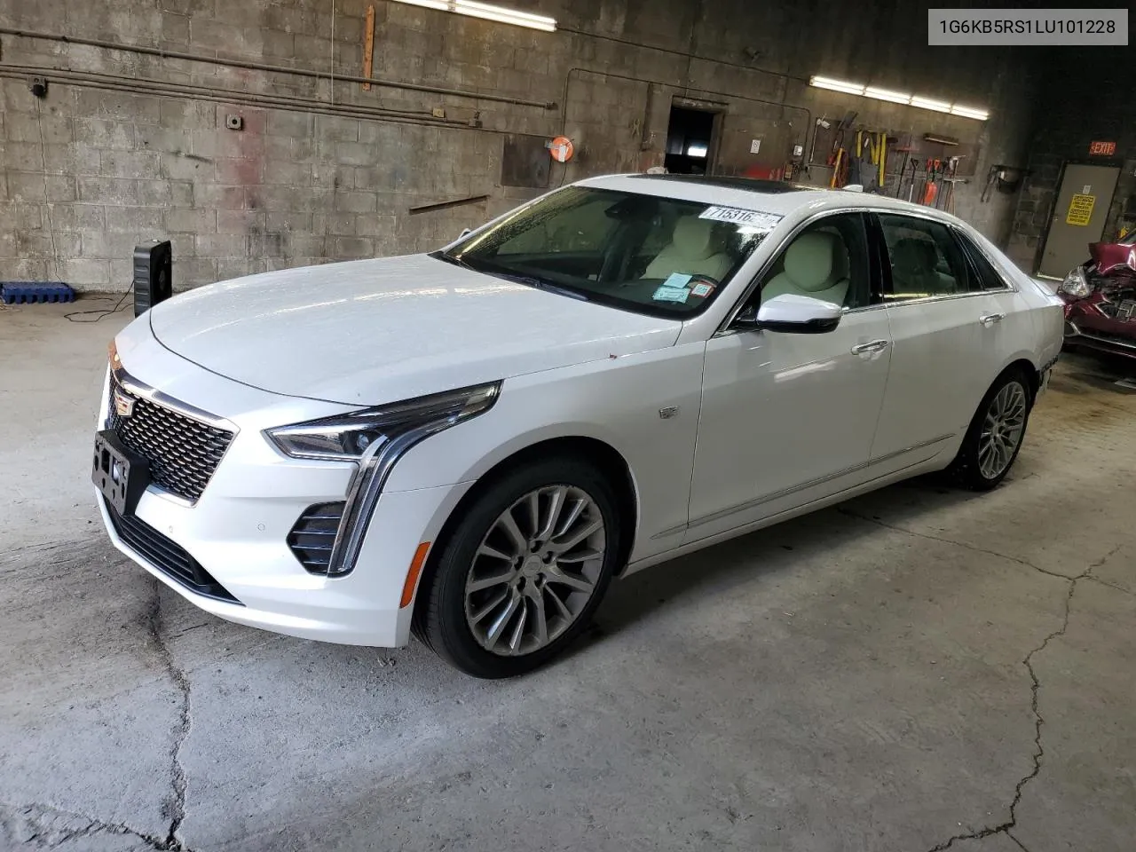 2020 Cadillac Ct6 Luxury VIN: 1G6KB5RS1LU101228 Lot: 71531624