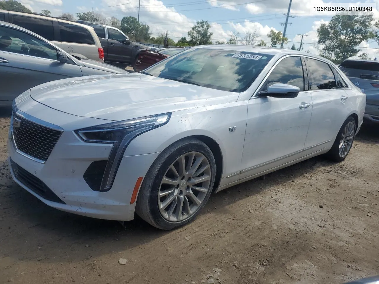 2020 Cadillac Ct6 Luxury VIN: 1G6KB5RS6LU100348 Lot: 73783284