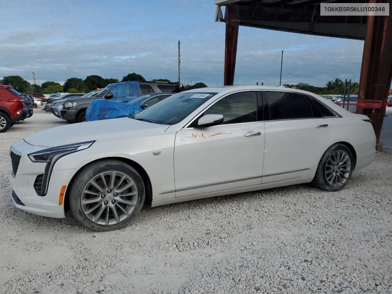 2020 Cadillac Ct6 Luxury VIN: 1G6KB5RS6LU100348 Lot: 81526844