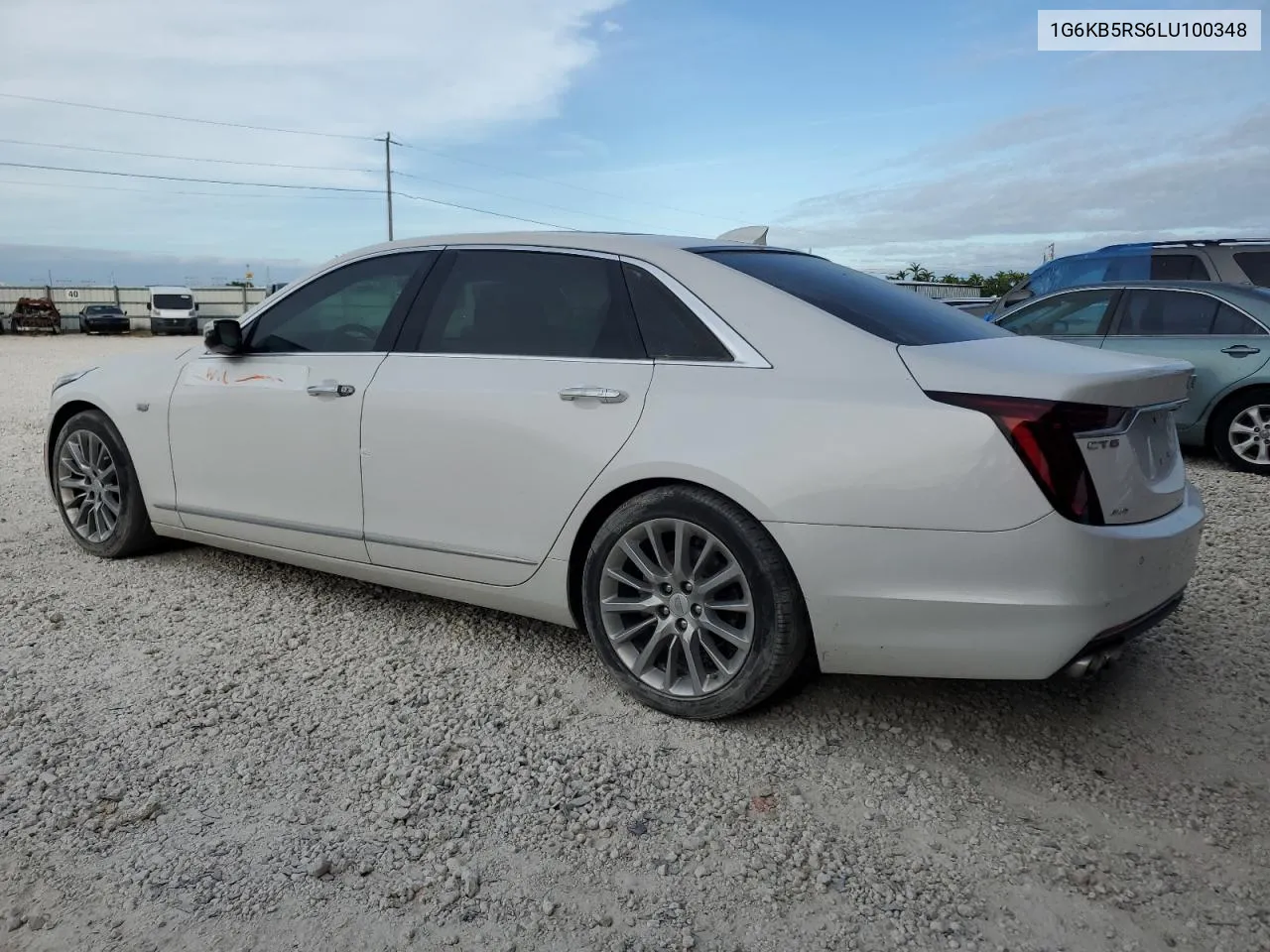 2020 Cadillac Ct6 Luxury VIN: 1G6KB5RS6LU100348 Lot: 81526844