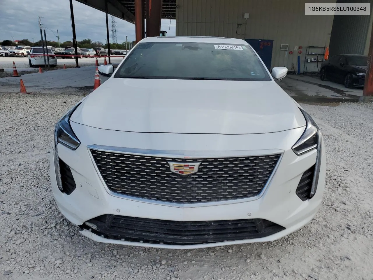 2020 Cadillac Ct6 Luxury VIN: 1G6KB5RS6LU100348 Lot: 81526844