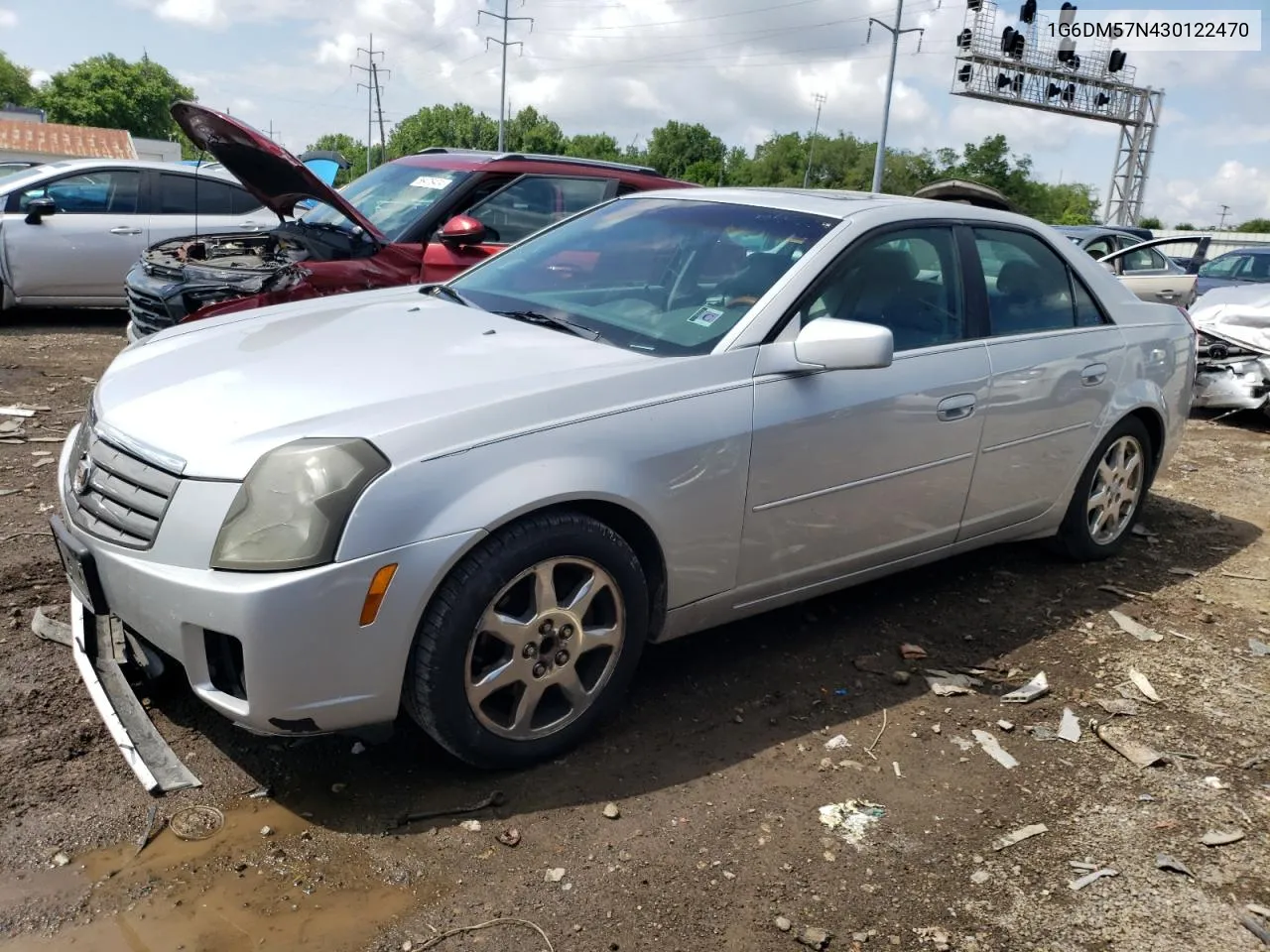 2003 Cadillac Cts VIN: 1G6DM57N430122470 Lot: 56273174