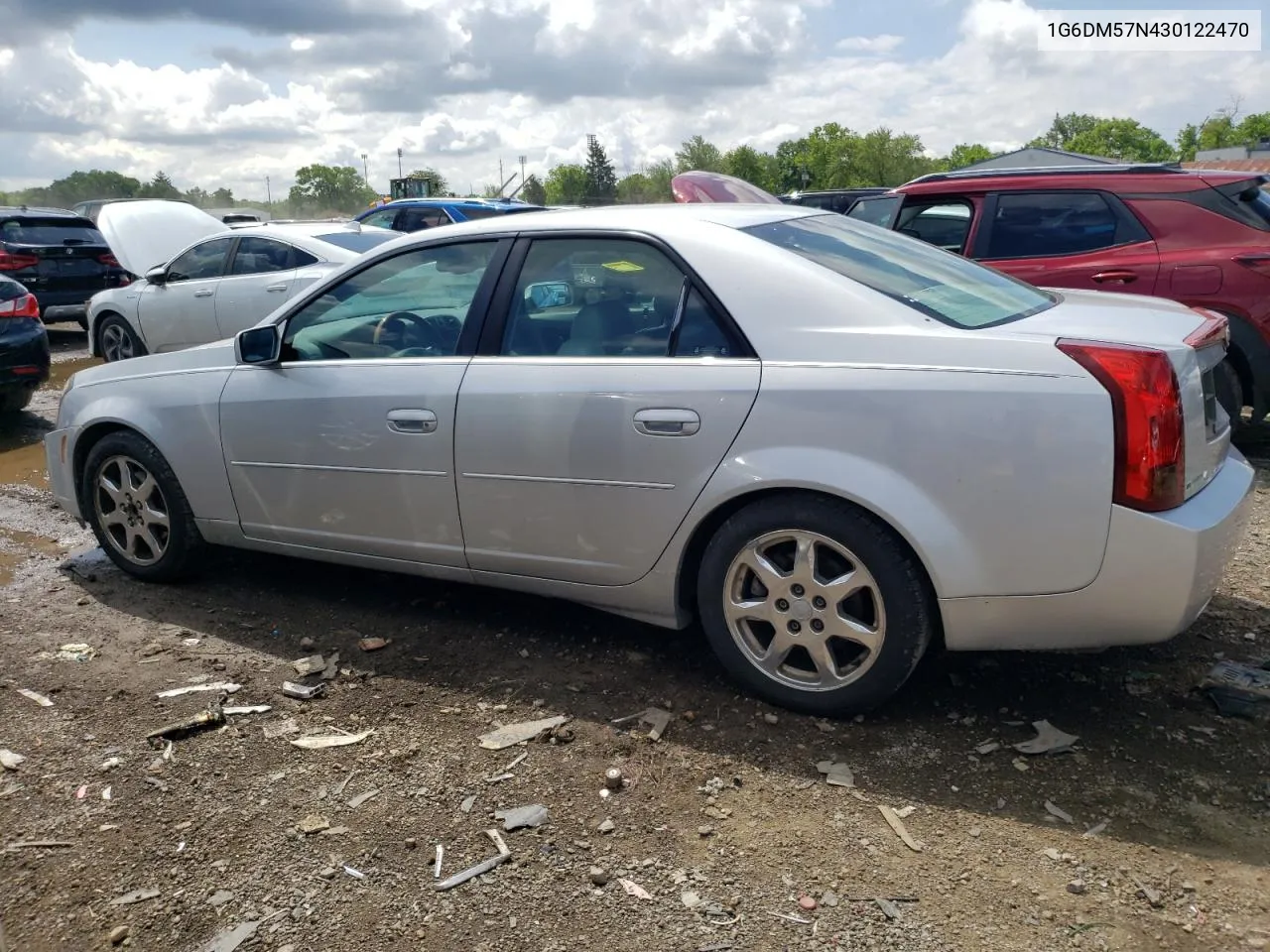 2003 Cadillac Cts VIN: 1G6DM57N430122470 Lot: 56273174