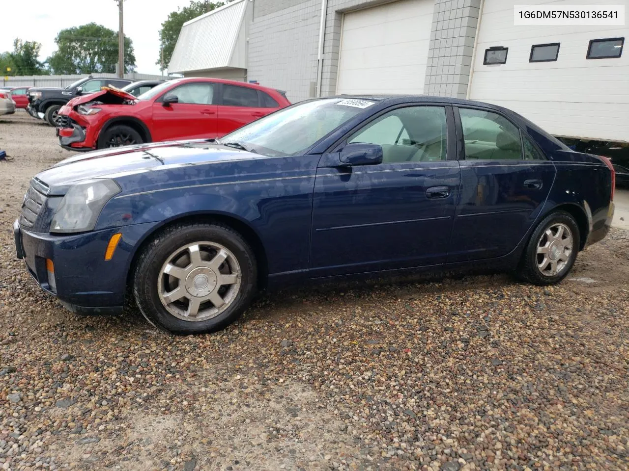 2003 Cadillac Cts VIN: 1G6DM57N530136541 Lot: 59590594