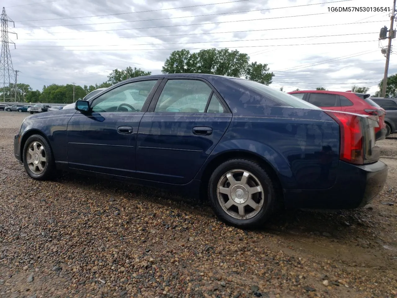 2003 Cadillac Cts VIN: 1G6DM57N530136541 Lot: 59590594