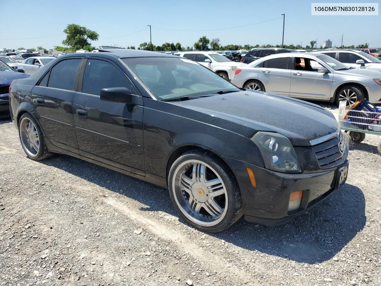 2003 Cadillac Cts VIN: 1G6DM57N830128126 Lot: 60842444