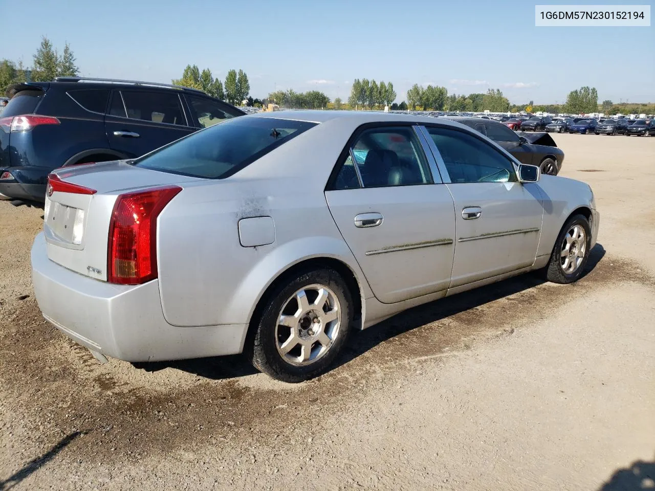 2003 Cadillac Cts VIN: 1G6DM57N230152194 Lot: 67029544