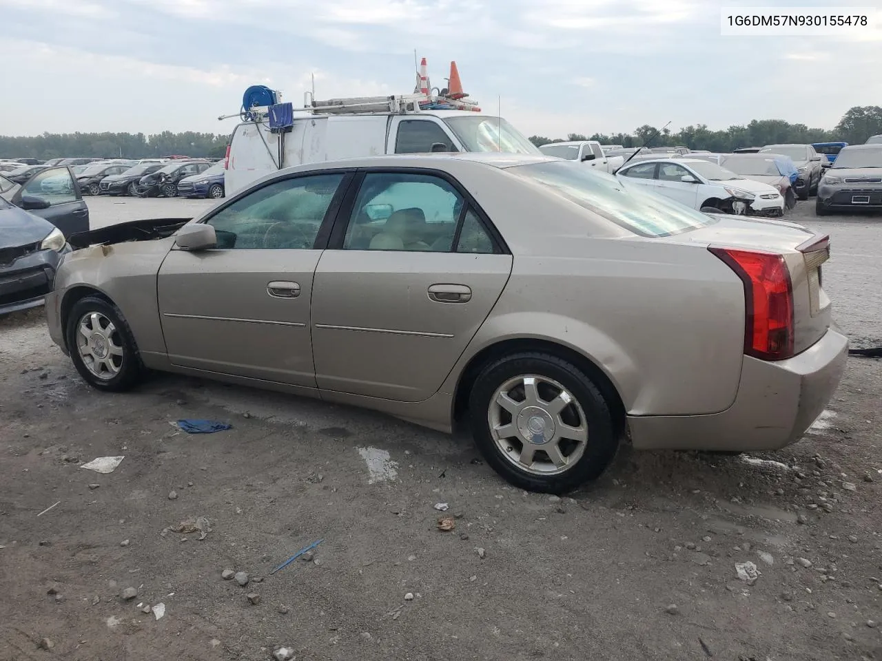 2003 Cadillac Cts VIN: 1G6DM57N930155478 Lot: 69695244