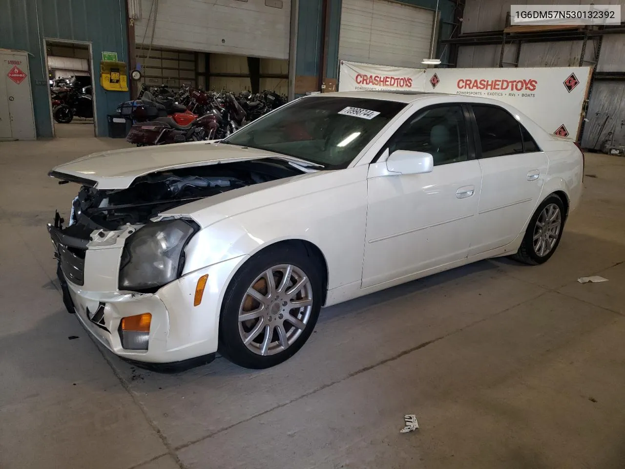 2003 Cadillac Cts VIN: 1G6DM57N530132392 Lot: 70998744