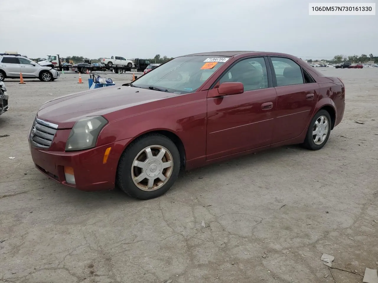 2003 Cadillac Cts VIN: 1G6DM57N730161330 Lot: 71366704