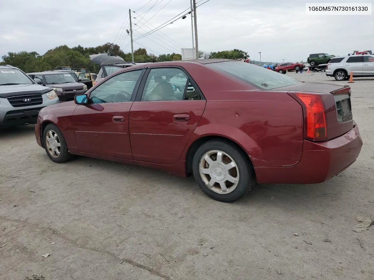 2003 Cadillac Cts VIN: 1G6DM57N730161330 Lot: 71366704