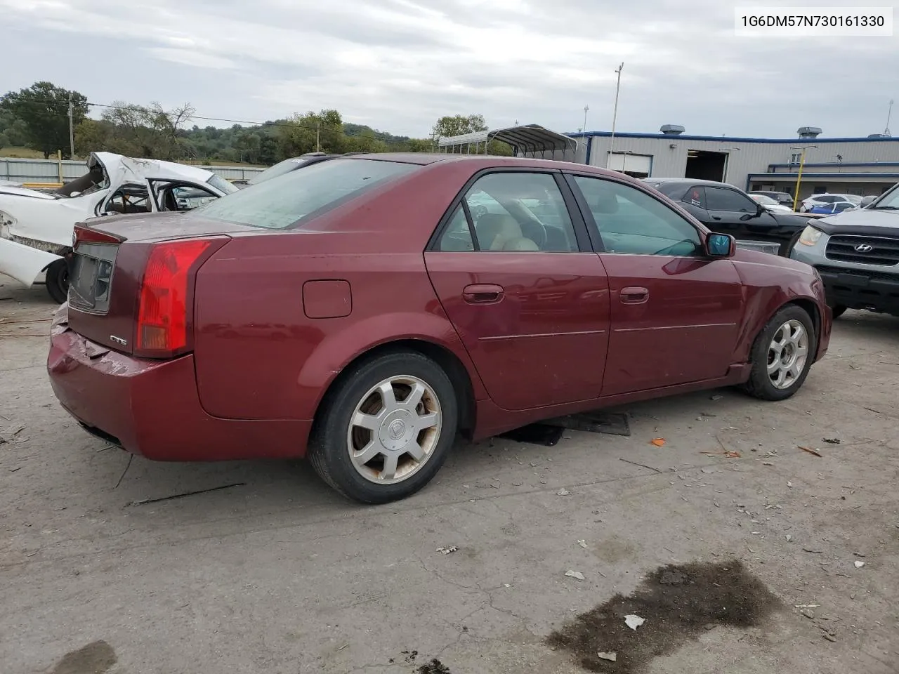 2003 Cadillac Cts VIN: 1G6DM57N730161330 Lot: 71366704