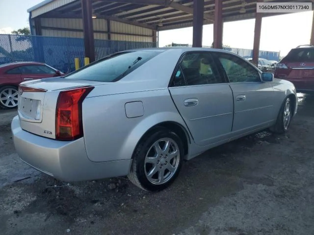 2003 Cadillac Cts VIN: 1G6DM57NX30117340 Lot: 75198374