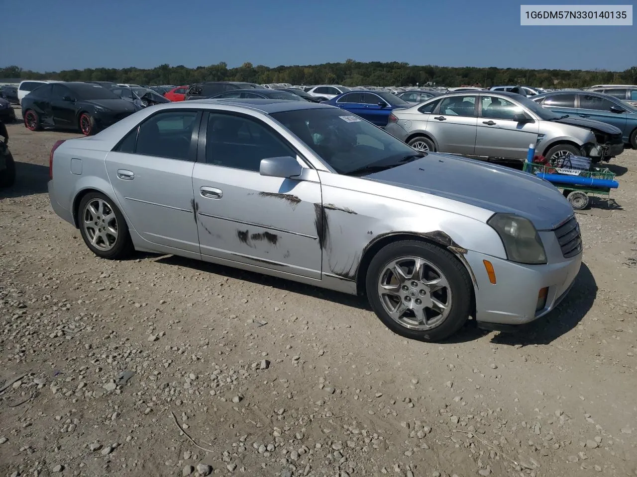 2003 Cadillac Cts VIN: 1G6DM57N330140135 Lot: 75613554