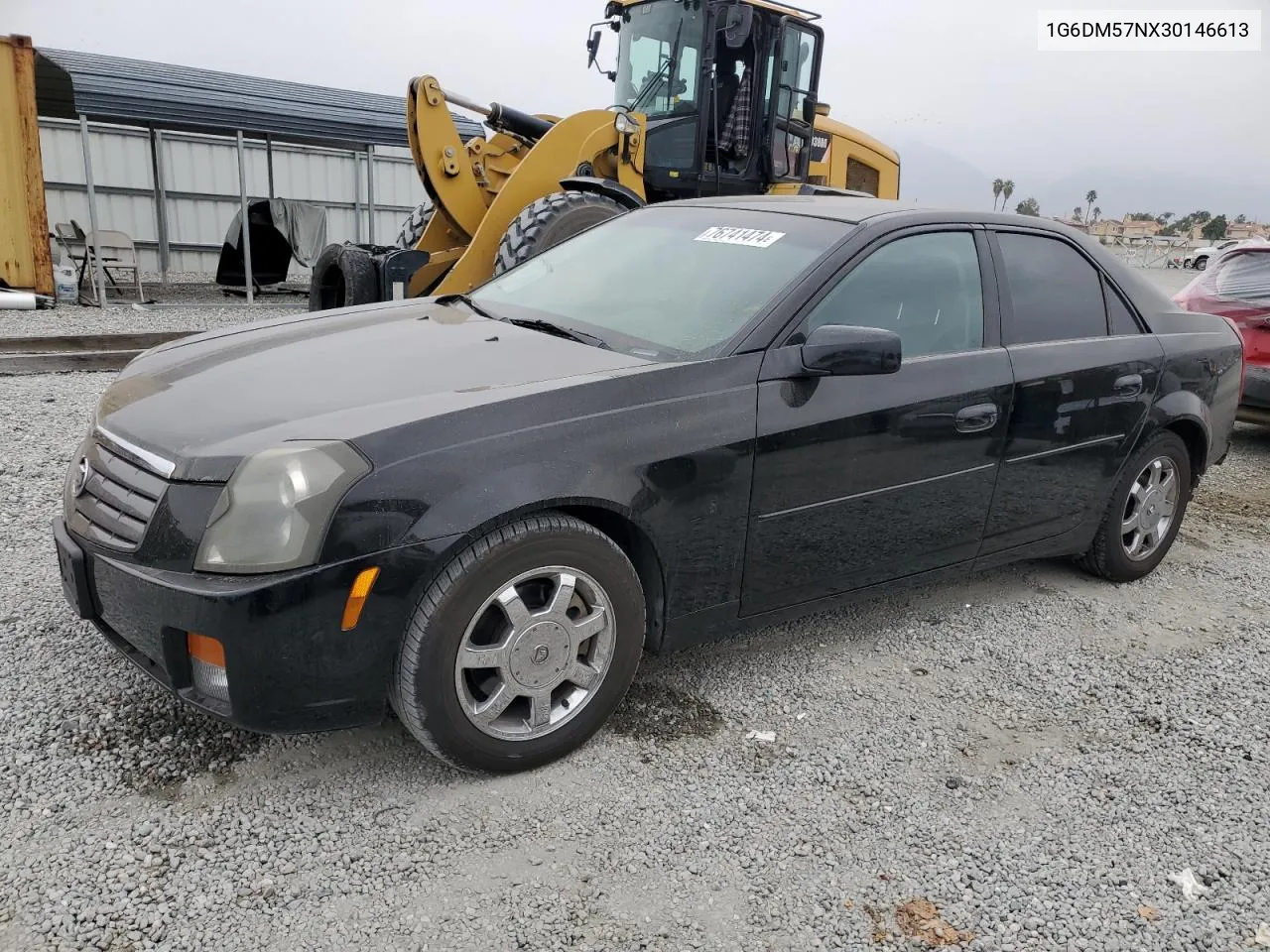 2003 Cadillac Cts VIN: 1G6DM57NX30146613 Lot: 76741474