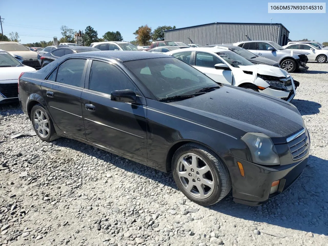 2003 Cadillac Cts VIN: 1G6DM57N930145310 Lot: 77660644