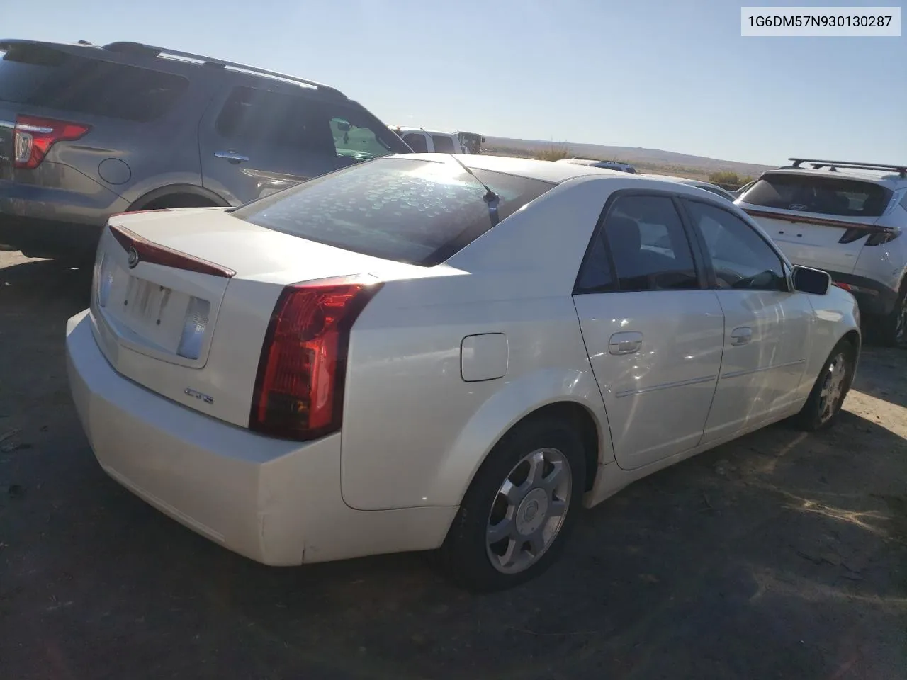 2003 Cadillac Cts VIN: 1G6DM57N930130287 Lot: 78083804