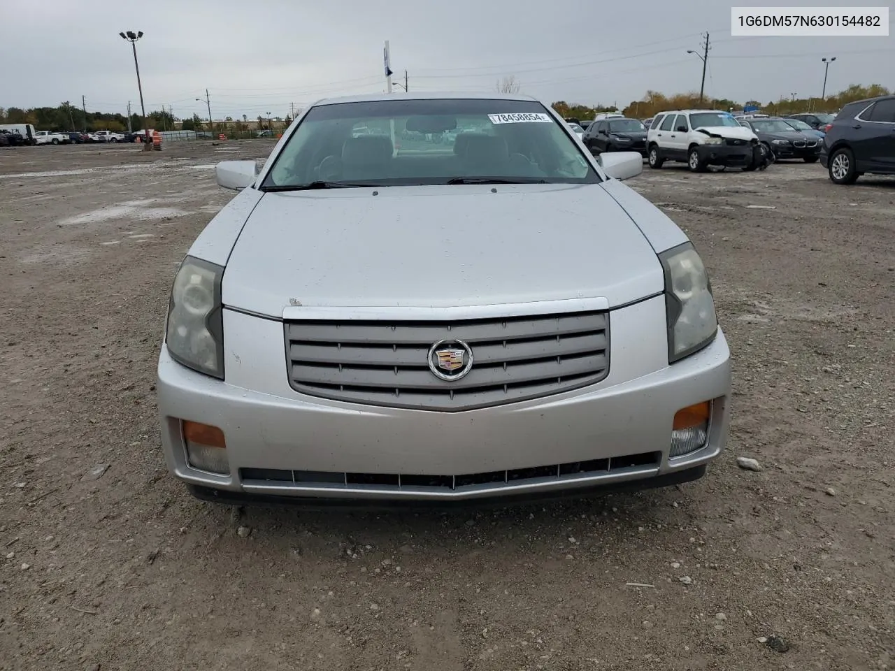 2003 Cadillac Cts VIN: 1G6DM57N630154482 Lot: 78458854