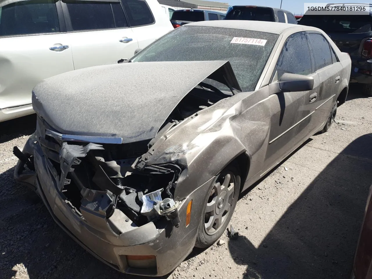 2004 Cadillac Cts VIN: 1G6DM577840181296 Lot: 61757114