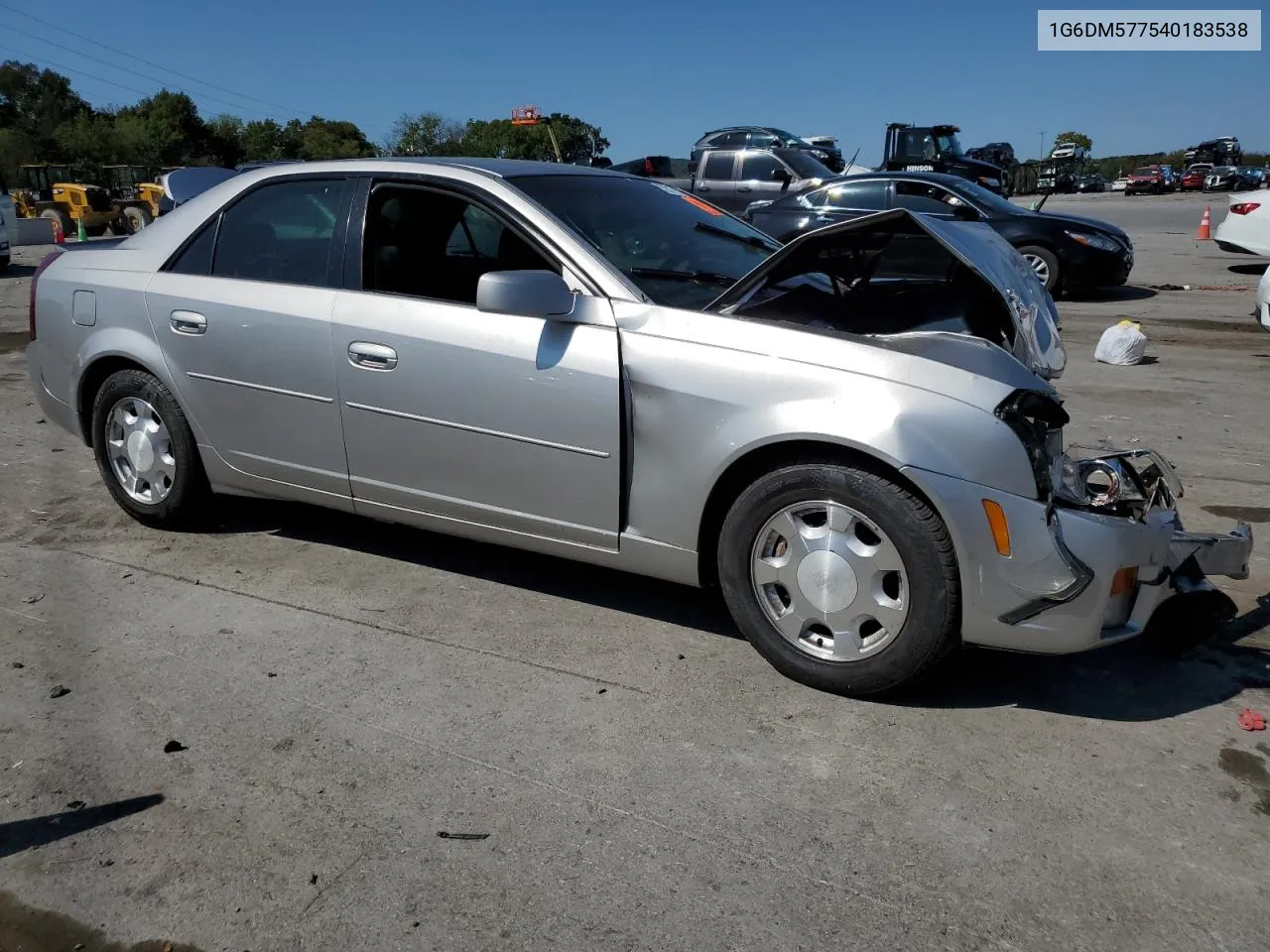 2004 Cadillac Cts VIN: 1G6DM577540183538 Lot: 70317994