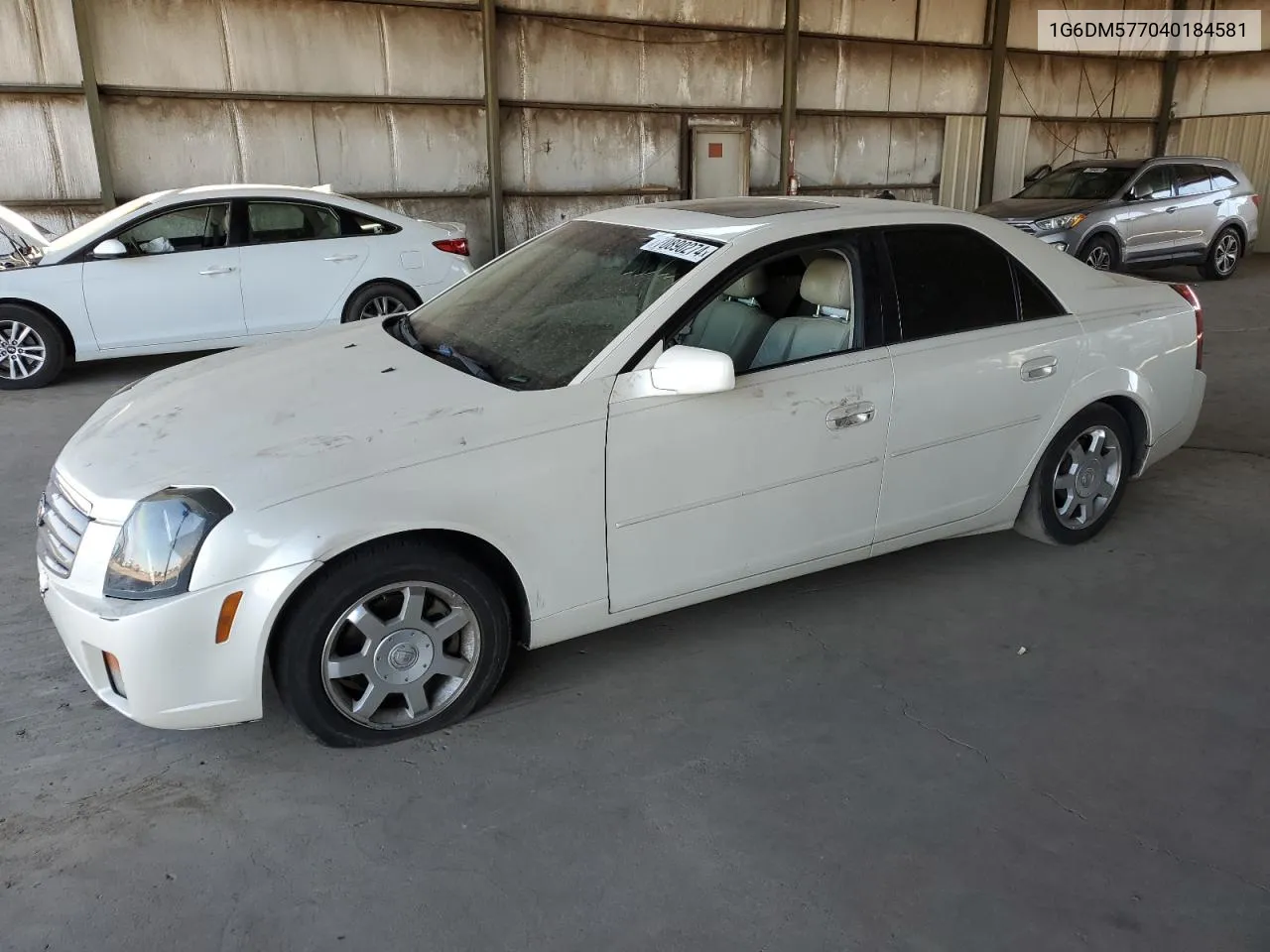 2004 Cadillac Cts VIN: 1G6DM577040184581 Lot: 70890274