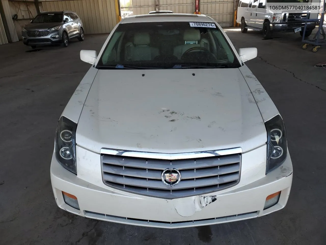 2004 Cadillac Cts VIN: 1G6DM577040184581 Lot: 70890274