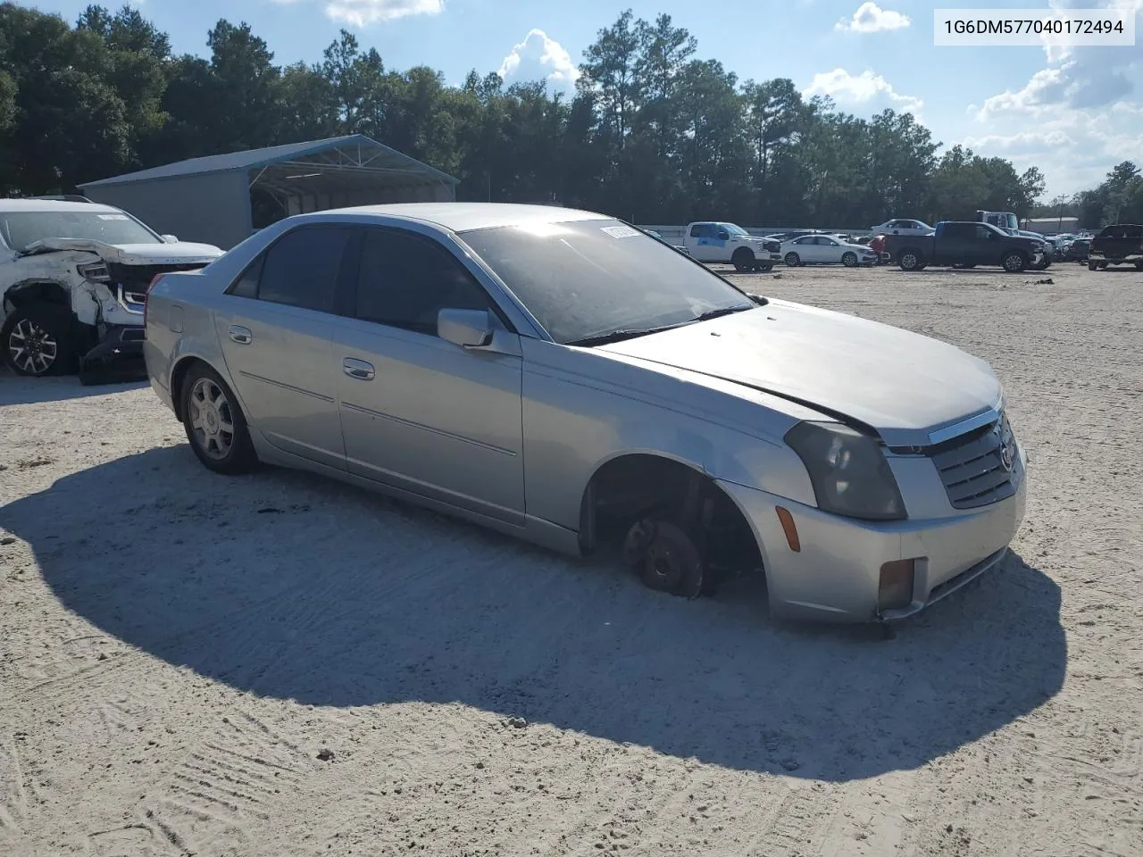 2004 Cadillac Cts VIN: 1G6DM577040172494 Lot: 71757894