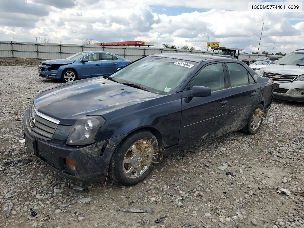 2004 Cadillac Cts VIN: 1G6DM577440116039 Lot: 73513694