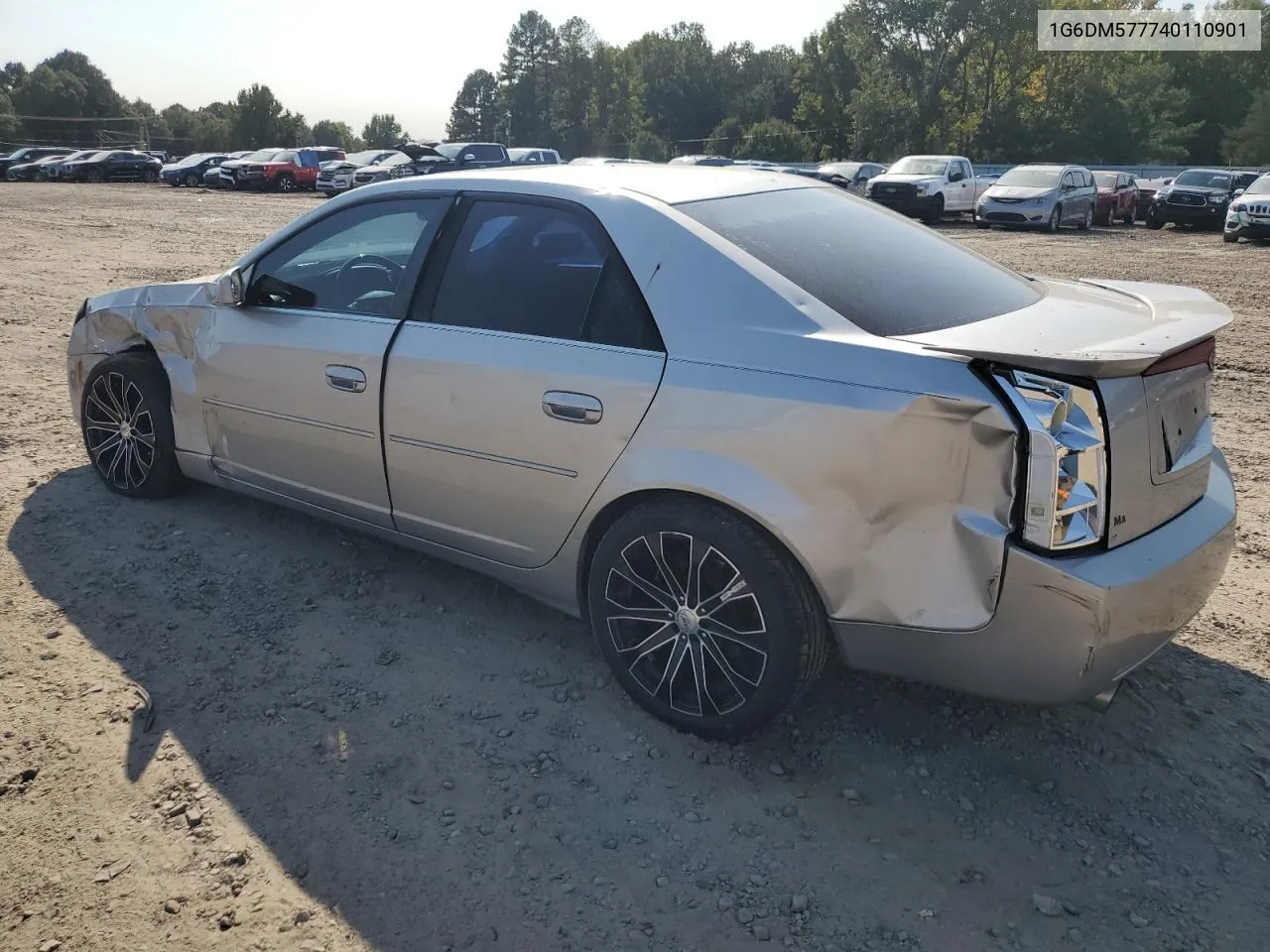 2004 Cadillac Cts VIN: 1G6DM577740110901 Lot: 74883574