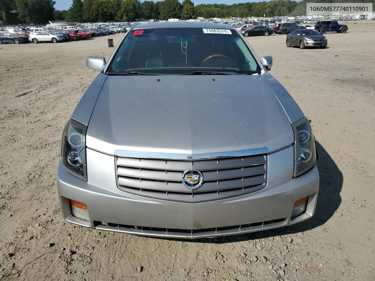 2004 Cadillac Cts VIN: 1G6DM577740110901 Lot: 74883574