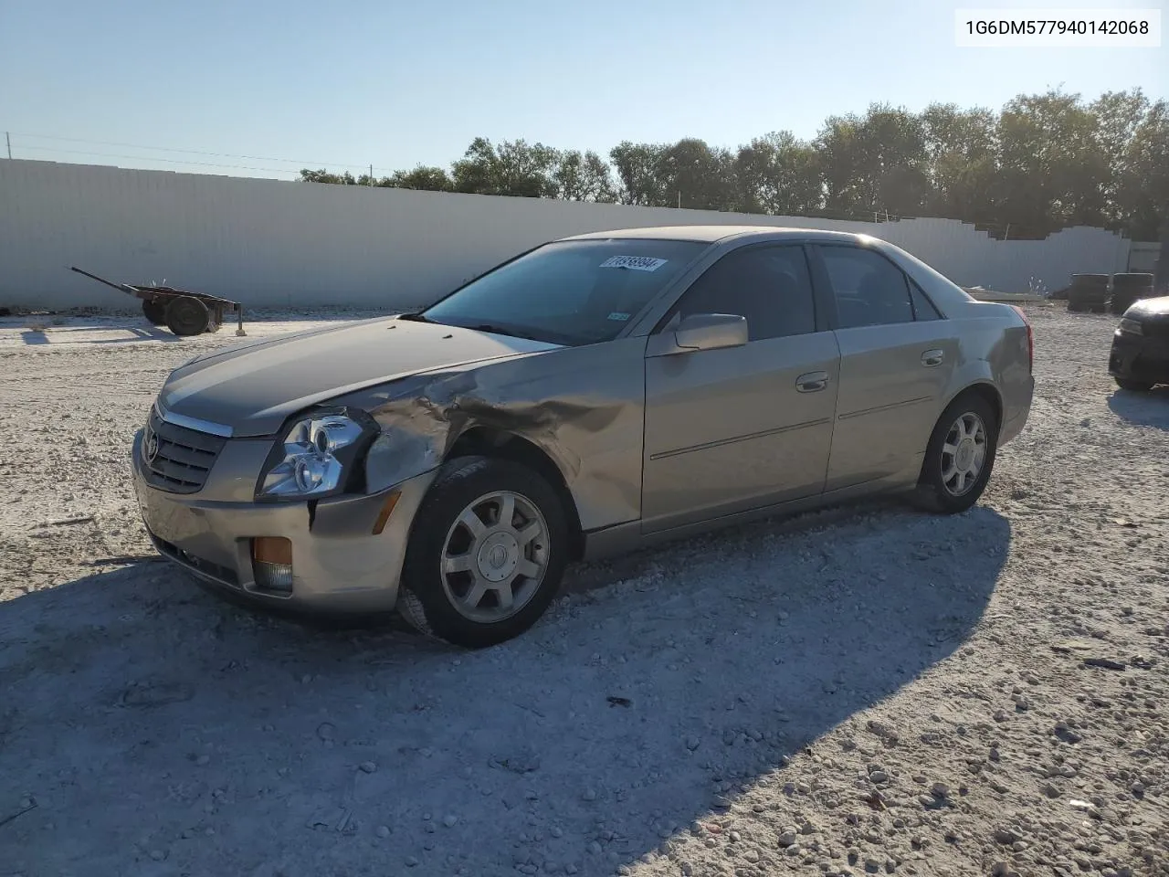 2004 Cadillac Cts VIN: 1G6DM577940142068 Lot: 74938994