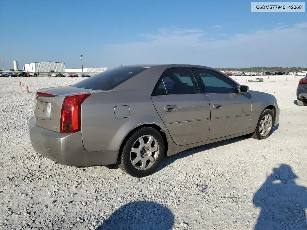 2004 Cadillac Cts VIN: 1G6DM577940142068 Lot: 74938994