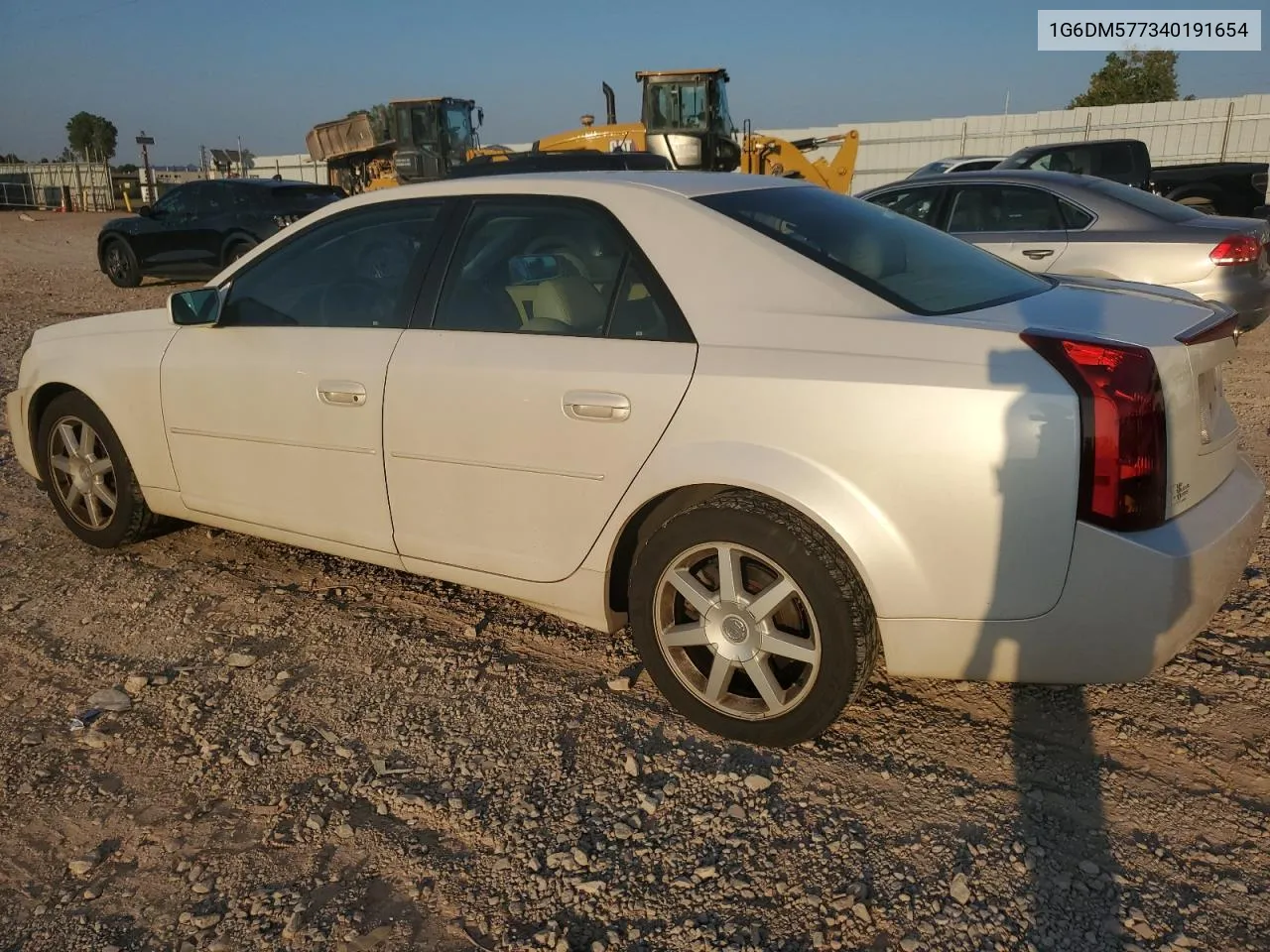 2004 Cadillac Cts VIN: 1G6DM577340191654 Lot: 75236524