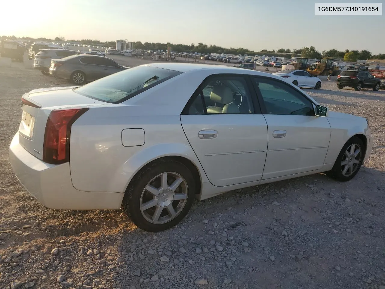 2004 Cadillac Cts VIN: 1G6DM577340191654 Lot: 75236524