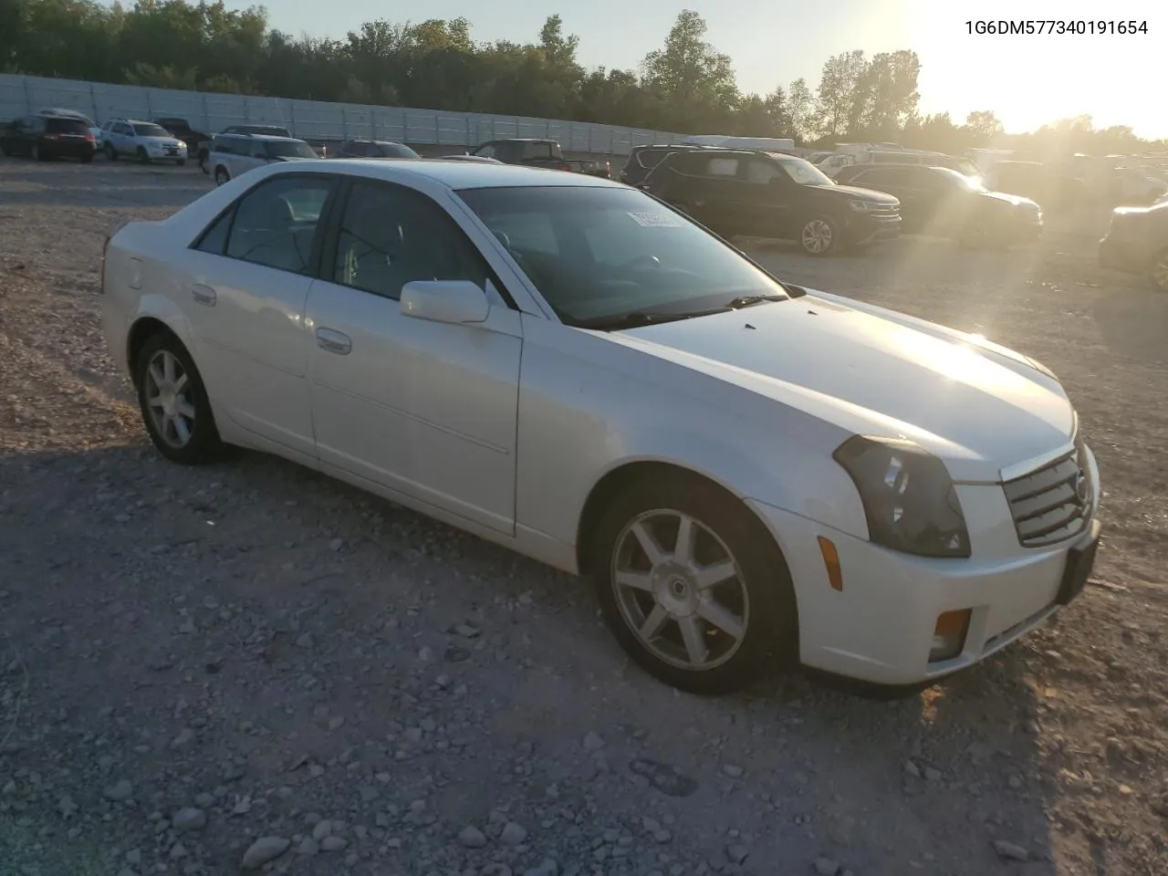 2004 Cadillac Cts VIN: 1G6DM577340191654 Lot: 75236524