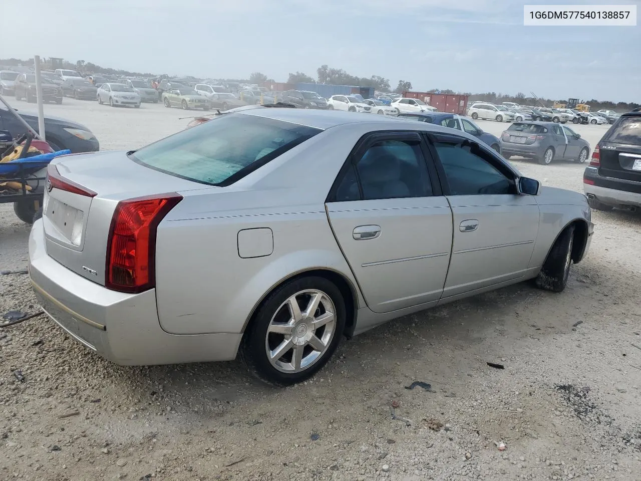 2004 Cadillac Cts VIN: 1G6DM577540138857 Lot: 76076494