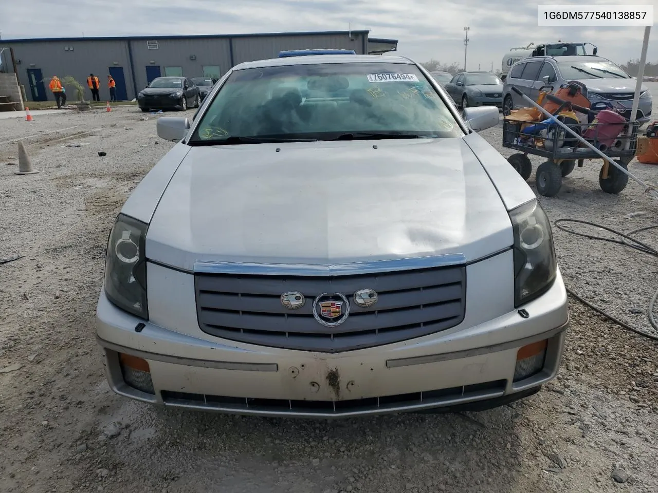 2004 Cadillac Cts VIN: 1G6DM577540138857 Lot: 76076494