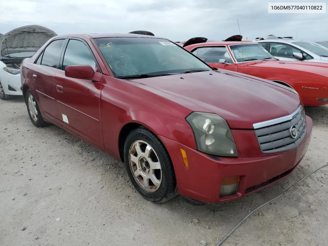 2004 Cadillac Cts VIN: 1G6DM577040110822 Lot: 76409324