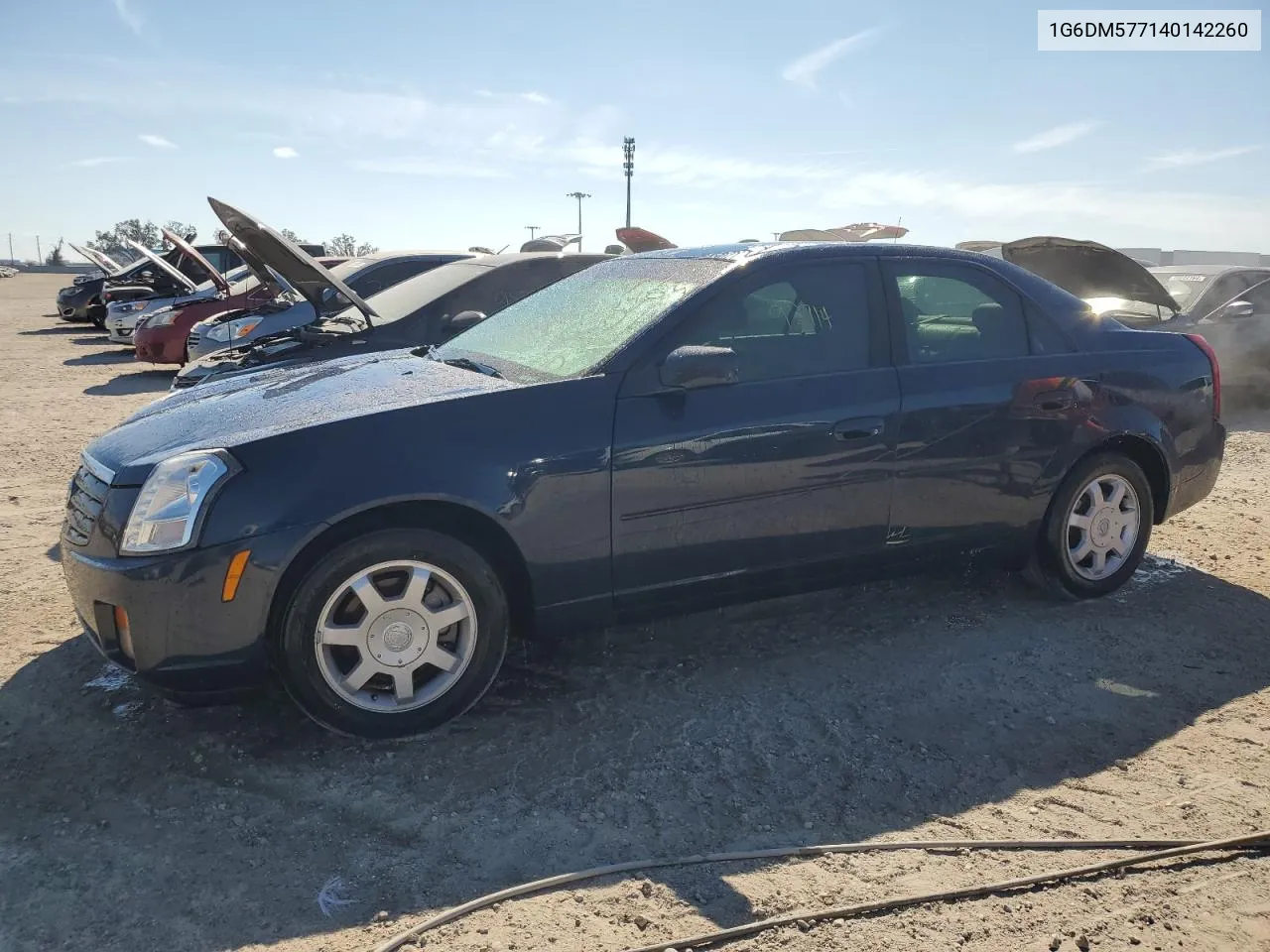 2004 Cadillac Cts VIN: 1G6DM577140142260 Lot: 77391454