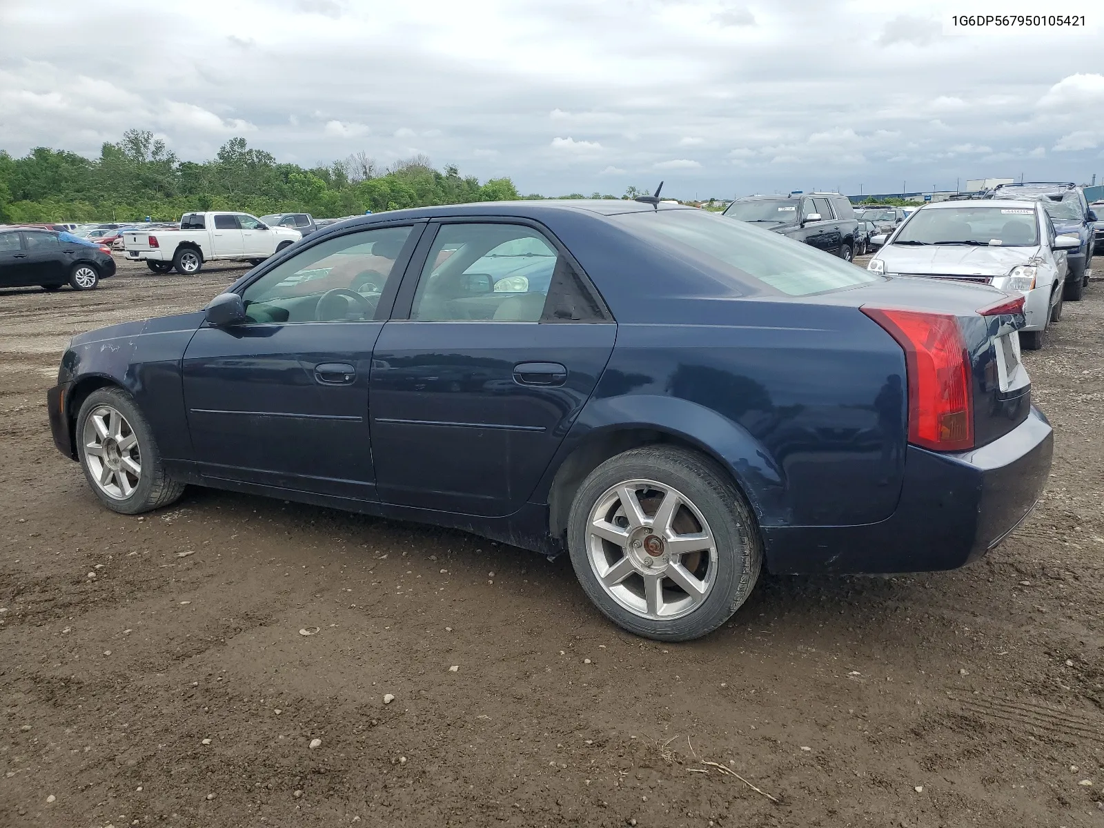 2005 Cadillac Cts Hi Feature V6 VIN: 1G6DP567950105421 Lot: 56510004