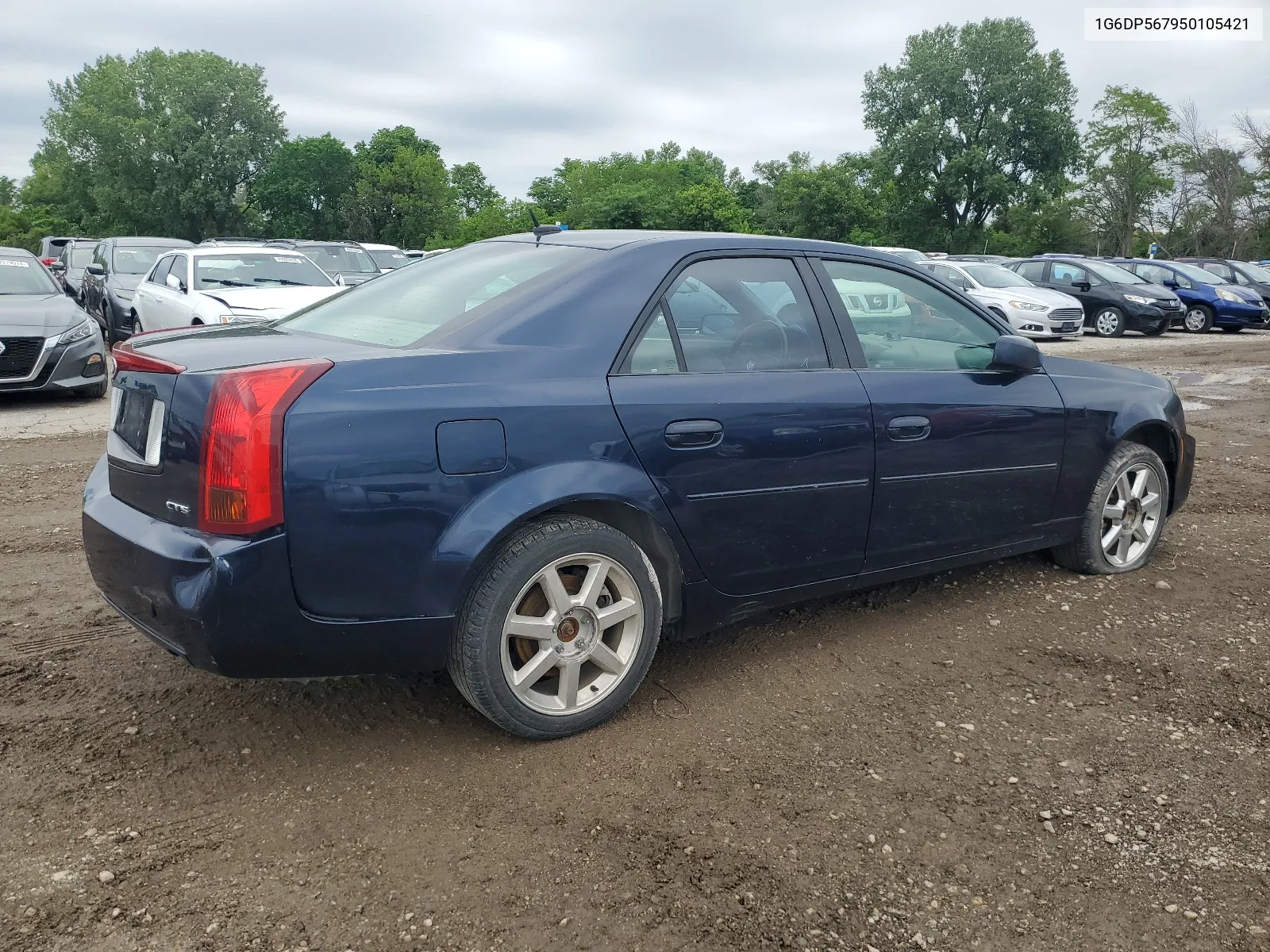 2005 Cadillac Cts Hi Feature V6 VIN: 1G6DP567950105421 Lot: 56510004