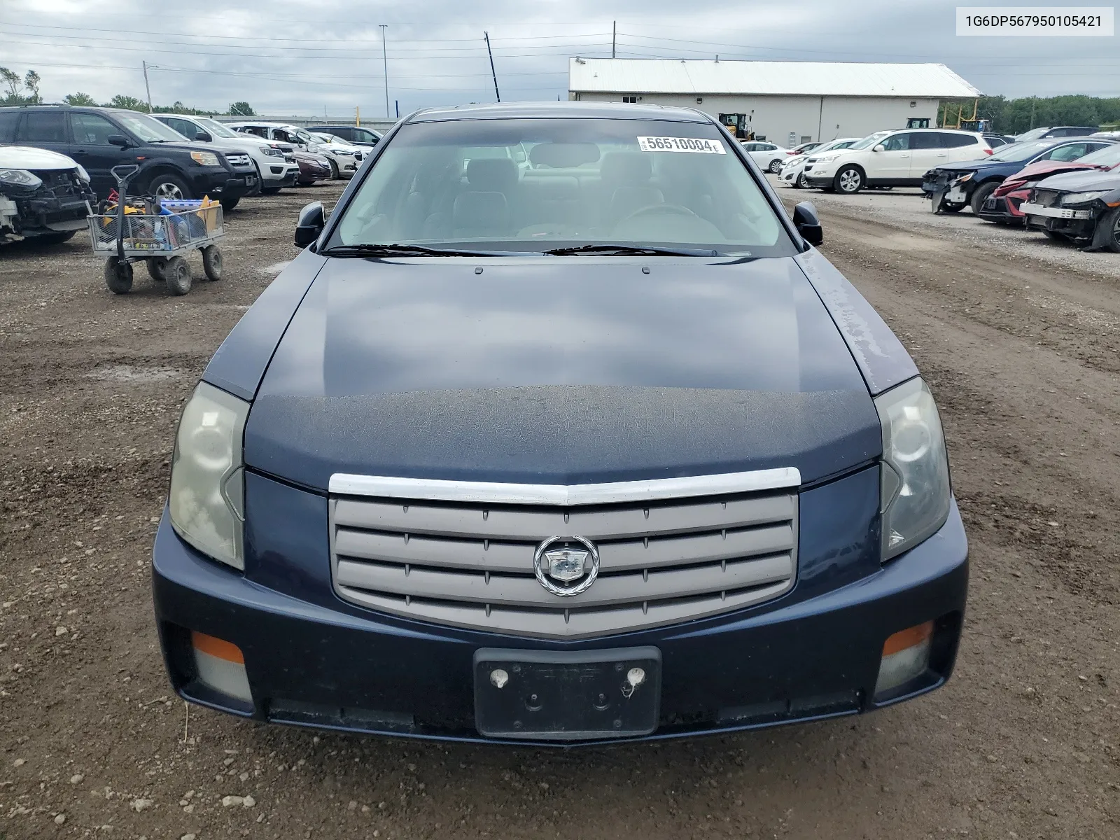 2005 Cadillac Cts Hi Feature V6 VIN: 1G6DP567950105421 Lot: 56510004