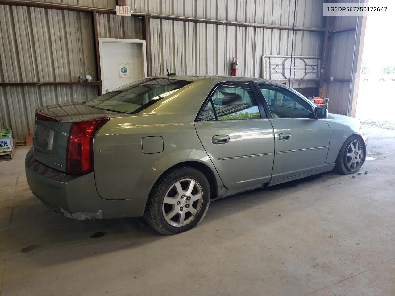 2005 Cadillac Cts Hi Feature V6 VIN: 1G6DP567750172647 Lot: 57131944