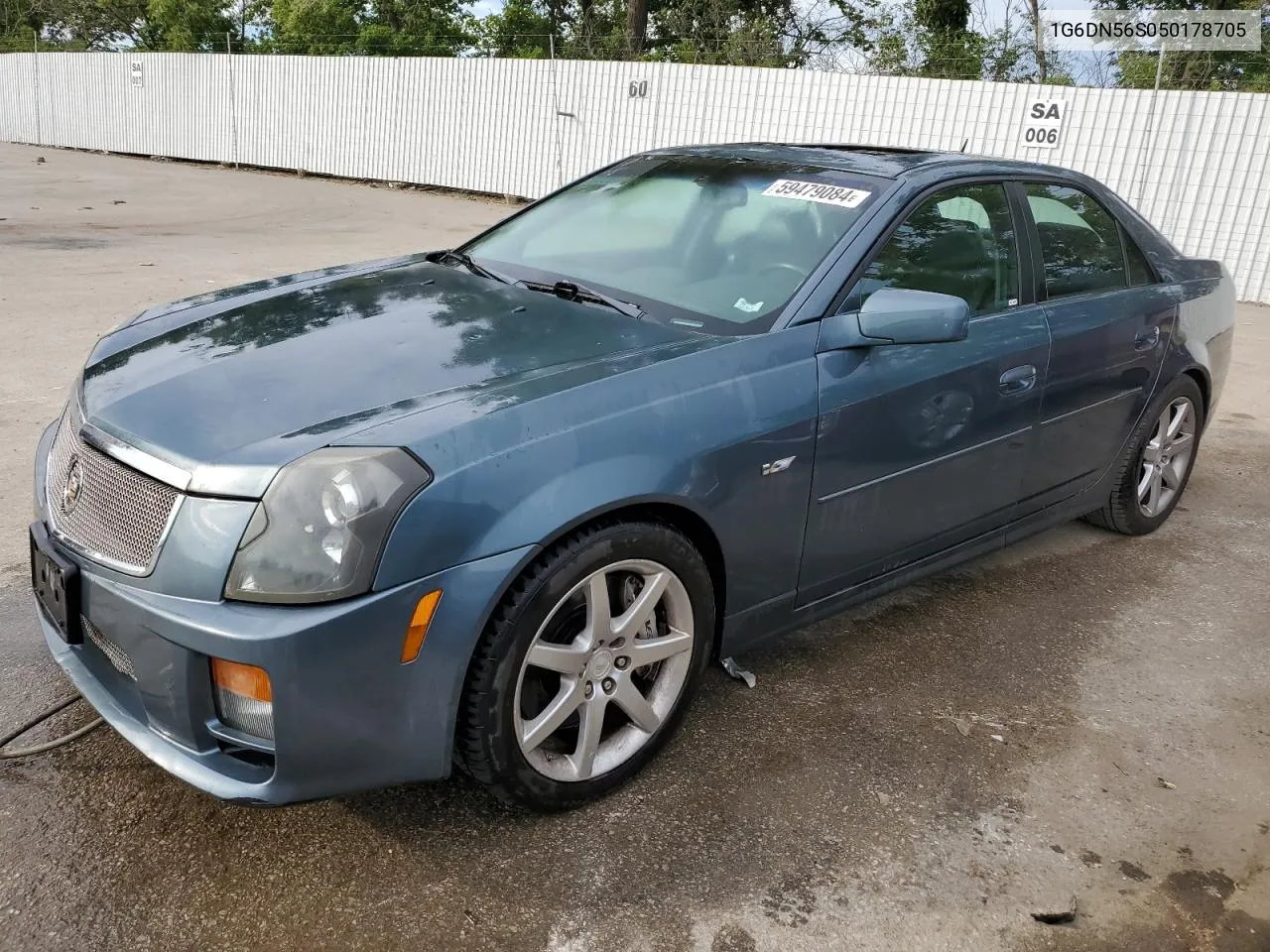 1G6DN56S050178705 2005 Cadillac Cts-V