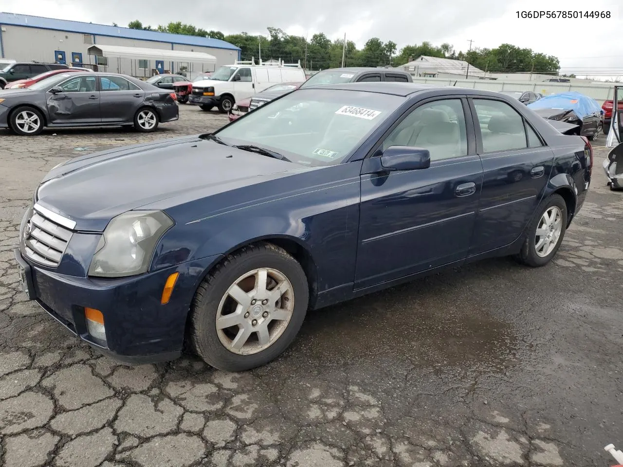 2005 Cadillac Cts Hi Feature V6 VIN: 1G6DP567850144968 Lot: 63468414