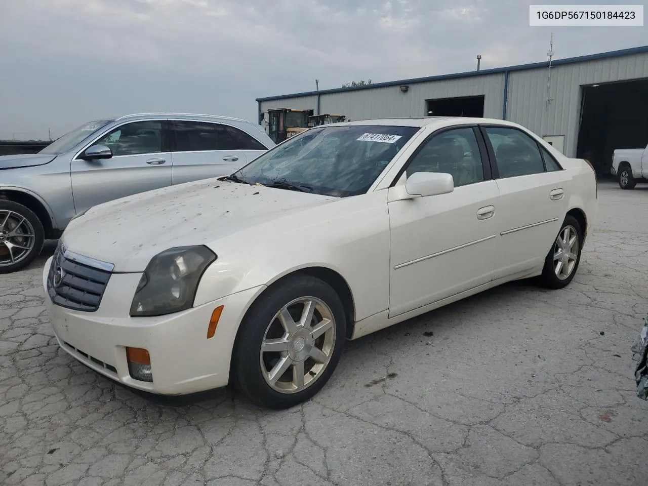 2005 Cadillac Cts Hi Feature V6 VIN: 1G6DP567150184423 Lot: 67417054